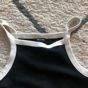 SLEEK MONKI BLACK DRESS